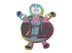 Poorly Drawn Bloody Darryl (Holo) image